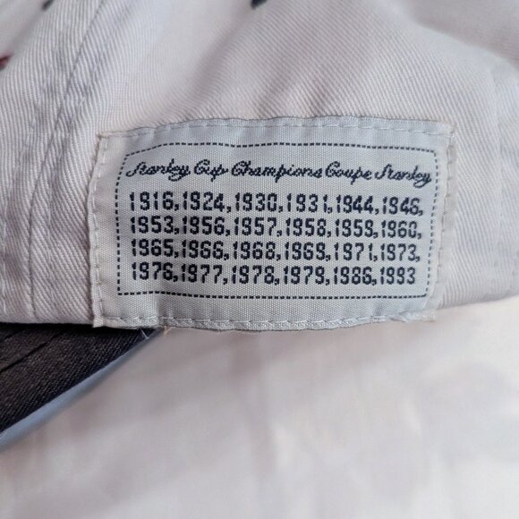 VTG 90s Montreal Canadiens Starter Hat Cap Forum 1924 La Fierté Pour Toujours - Picture 5 of 11